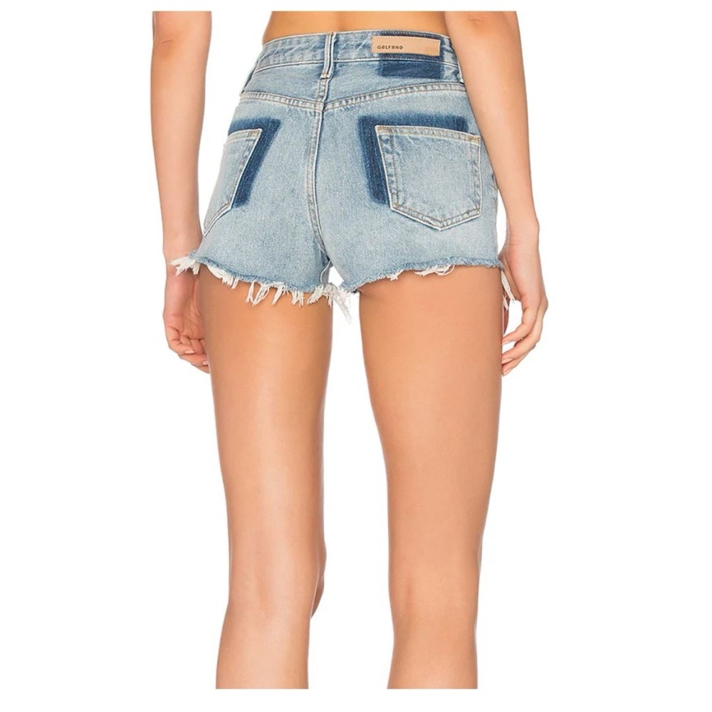 Cindy High-Rise Short by GRLFRND x REVOLVE Size 25 Contrast Back Pockets